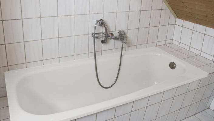 Komplettbeschichtung der Badewanne: Nachher